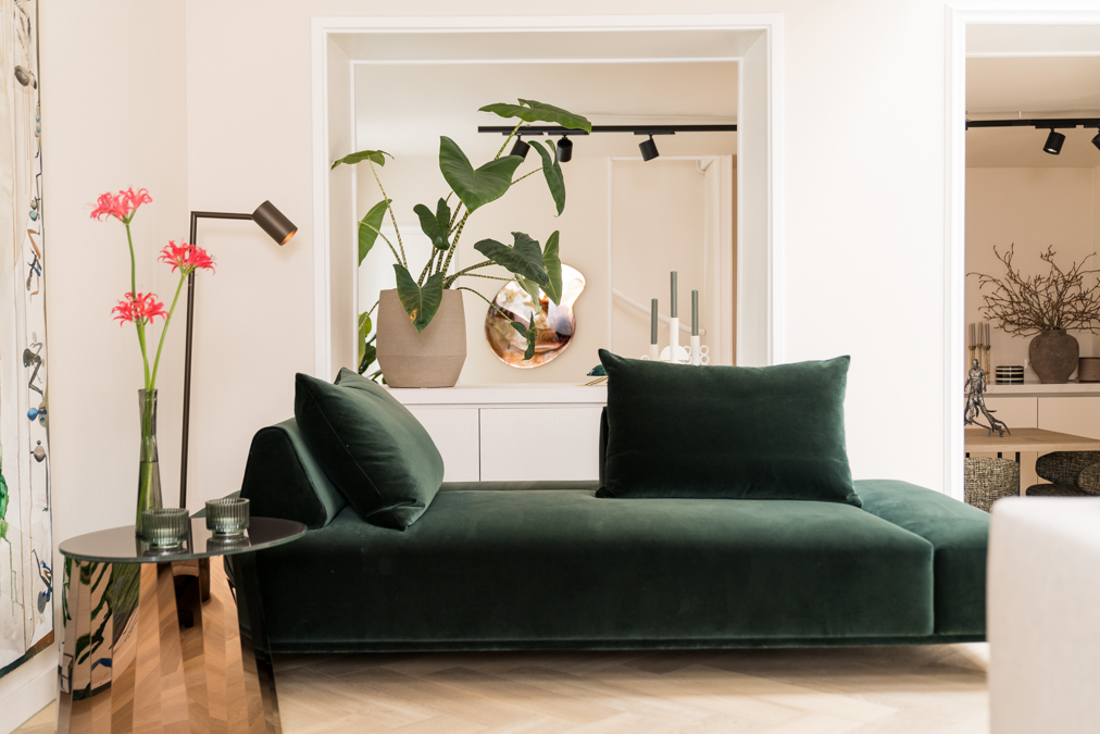 Contempera - Couch green